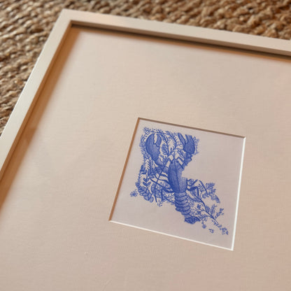 cajun chinoiserie: crawdad [original sketch]
