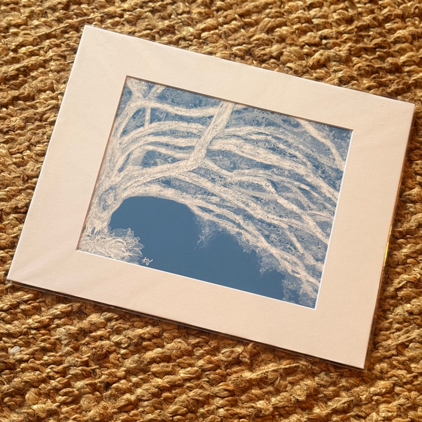 blue oak  ·  print