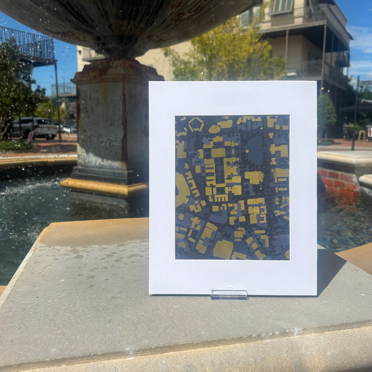 lsu map  ·  print