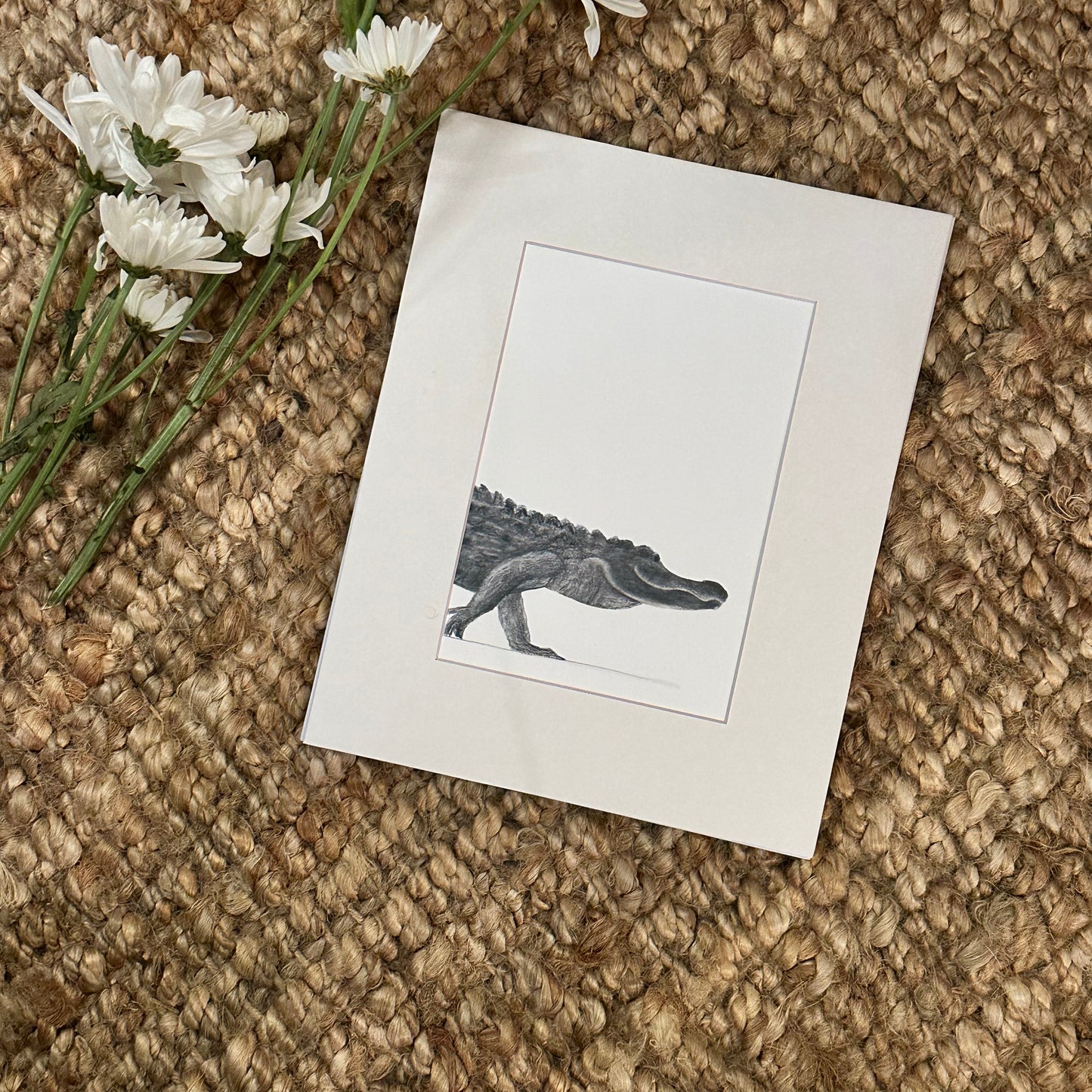 gator trio  ·  print