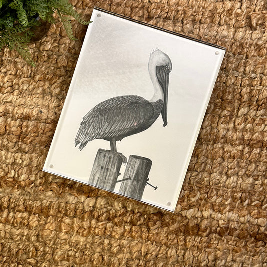 pelican no 1  · framed print