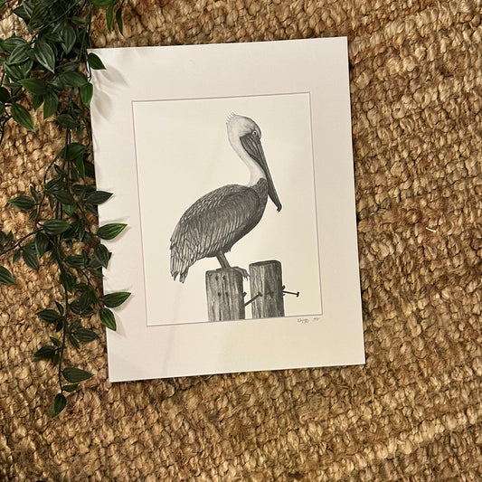 pelican no 1  ·  print